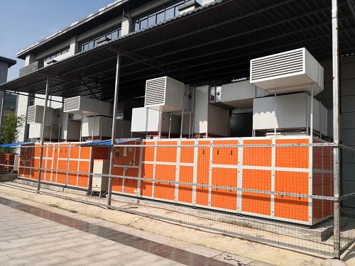 青龍山學校采用愛克三集一體除濕熱泵