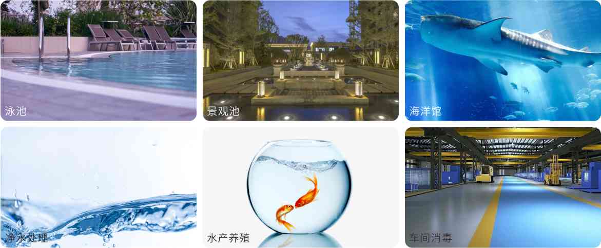 AQUA愛克臭氧發生器AO系列應用領域